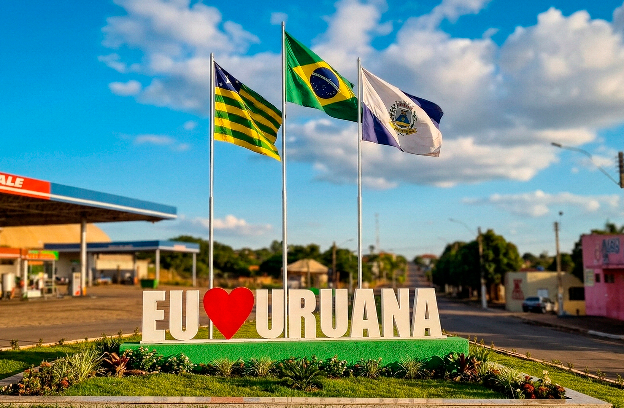 Imagem histórica de Uruana